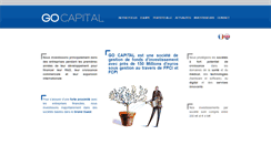 Desktop Screenshot of gocapital.fr